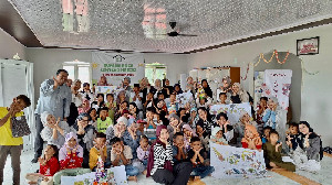 Anak-anak Lamteh Antusias Ikuti EduFun Jelajah Flora dan Fauna Nusantara
