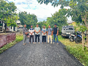 Tampung Aspirasi Warga, Faisal Ridha ST Advokasi Peningkatan Jalan di Lamteumen Timur