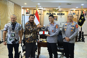 Kapolda Aceh Terima Audiensi Manajemen PT Pertamina Hulu Rokan