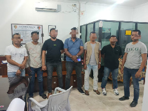 Polisi Amankan 7 Pria Terkait Keributan di Kantor Perkim Aceh