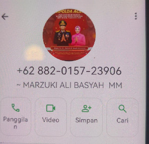 Nama Brigjen Pol Marzuki Ali Basyah Dicatut untuk Modus Penipuan