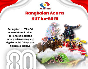 Baragam Kegiatan Semarakan HUT RI, mulai Pacuan Kuda Sampai Lomba Perahu