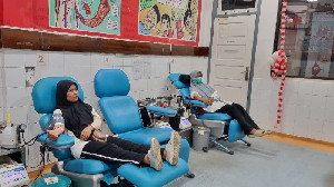 PMI Banda Aceh Gelar Donor Darah Meriahkan HUT ke-80 RI