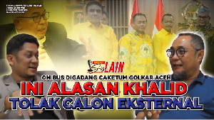 Khalid Sarankan Bustami Dirikan Partai Sendiri, Bukan Ambil Alih Golkar