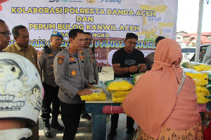 Kapolresta Ancam Pidana Penimbun Beras di Banda Aceh