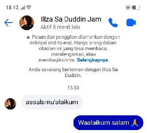 Jangan Terkecoh, Pelaku Penipuan Kembali Catut Nama Illiza