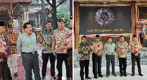 Bupati Nagan Raya Kunjungi Keraton Majapahit di Jakarta, Dukung Lestarikan Budaya Nusantara