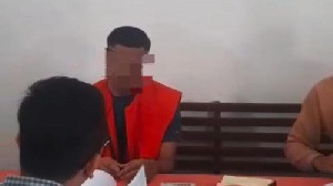 Kasus Maling Beko, Polsek Peukan Bada Serahkan Tersangka ke Kejari Aceh Besar