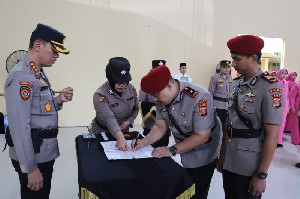 AKP Donna Briadi Resmi Jabat Kasatreskrim Polresta Banda Aceh