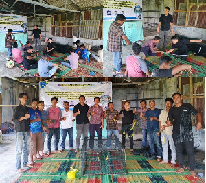 Dosen UTU Latih Nelayan Lhok Kuala Bubon Buat Bubu Ramah Lingkungan