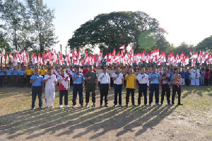 2.025 Bendera Merah Putih Berkibar di Sabang