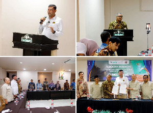 BPMA dan Triangle Pase Terima 12 Sertipikat Tanah BMN di Aceh Timur