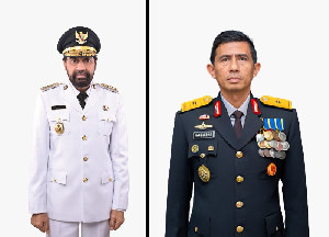 Mualem Sambut Kapolda Baru, Harap Penegakan Hukum Humanis di Aceh