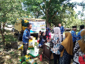 Gerakan Pangan Murah Warnai HUT ke-80 RI di Aceh Besar