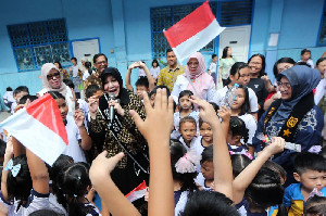 Keceriaan Anak TK dan SD Methodist Banda Aceh Sambut Bunda PAUD