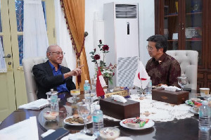 Konsul Jenderal Jepang Kunjungi Wali Nanggroe, Bahas Mitigasi Bencana dan Pendidikan