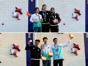 Kontingen Panjat Tebing Indonesia Raih 3 Medali di The World Games 2025