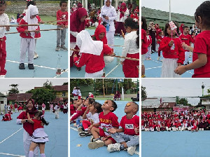 Seru! Semangat Ibu dan Anak TK Lilawangsa Lomba Kemerdekaan HUT ke-80 RI
