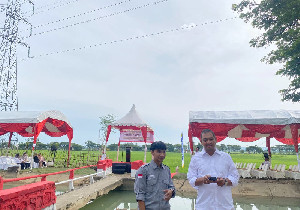 Mahasiswa PKL di DPMG Aceh Ikut Sukseskan Launching BUMG Penyalur Pupuk Bersubsidi