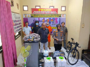 Kurang dari 24 Jam, Dua Tersangka Maling di Baitussalam Diciduk Polisi