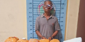 Pria di Aceh Tenggara Diciduk Saat Bawa Ganja Hampir 10 Kg
