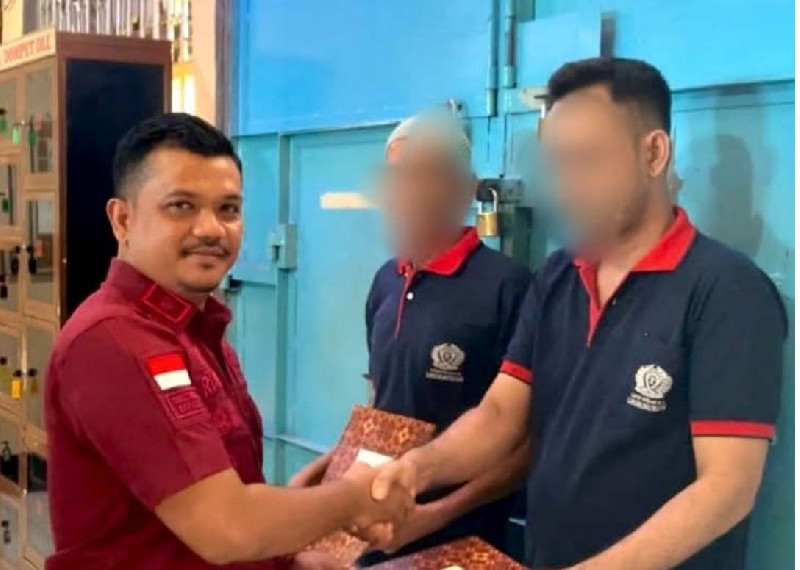5 Terpidana Narkoba dan Rokok Ilegal Terima Amnesti Presiden di Aceh Utara