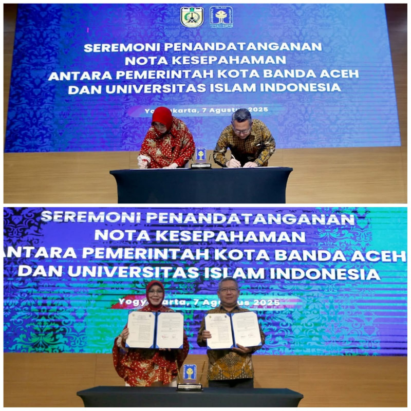 Pemko Banda Aceh Gandeng UII Yogyakarta, Menyulam Mimpi Menjadi Kota Parfum