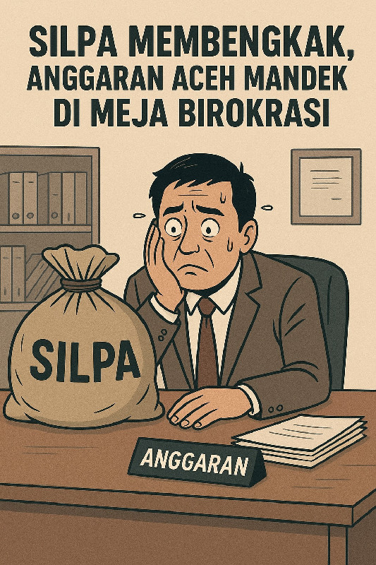SILPA Membengkak, Anggaran Aceh Mandek di Meja Birokrasi