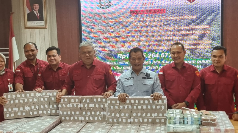 Skandal Sawit Aceh Jaya, Kejati Tahan 3 Tersangka dan Rp17 Miliar Diselamatkan