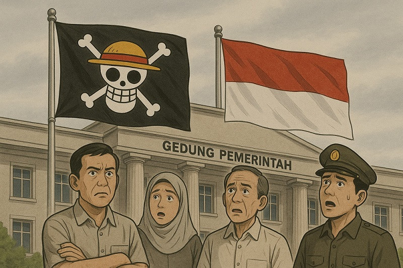 Atribut One Piece Telah Mengusik Negeri