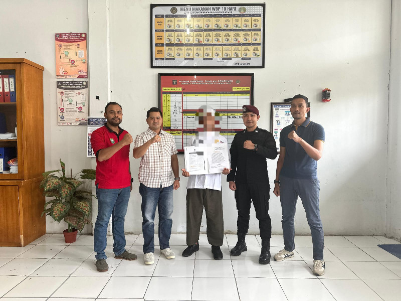 Satu Warga Binaan Lapas Banda Aceh Bebas Berkat Amnesti Presiden Prabowo