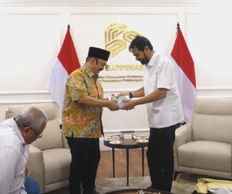 Gubernur Aceh Minta Dukungan Pembangunan Terowongan Geurutee Kepada Menteri PPN