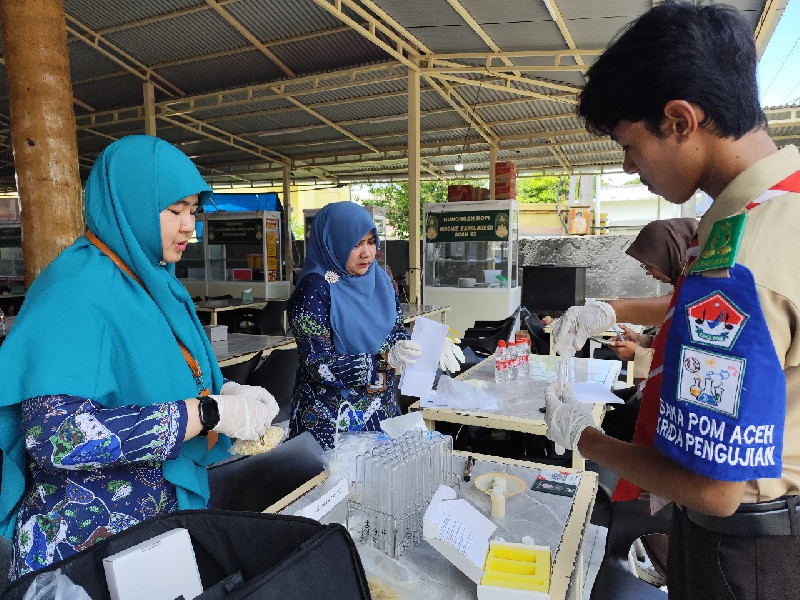BPOM Temukan Pangan Berbahaya di Warkop lewat Program Sanger Ureueng Aceh
