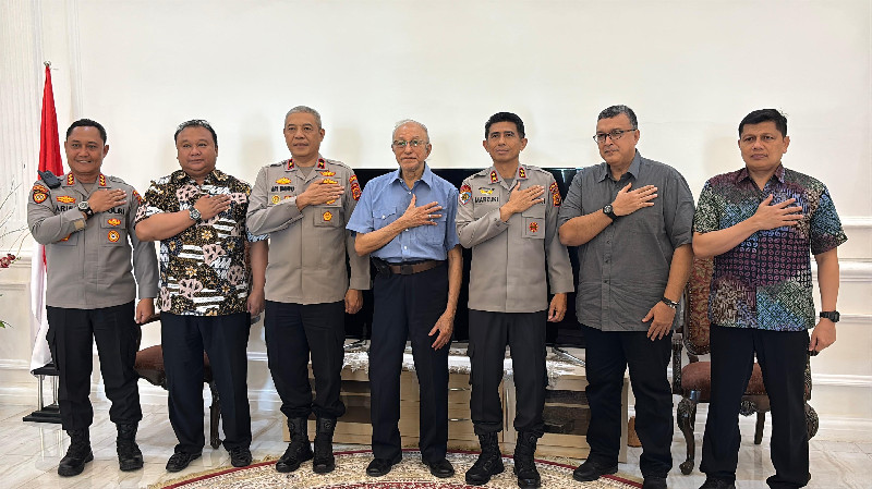 Kapolda Aceh bersama Wakapolda Silaturahmi ke Wali Nanggroe