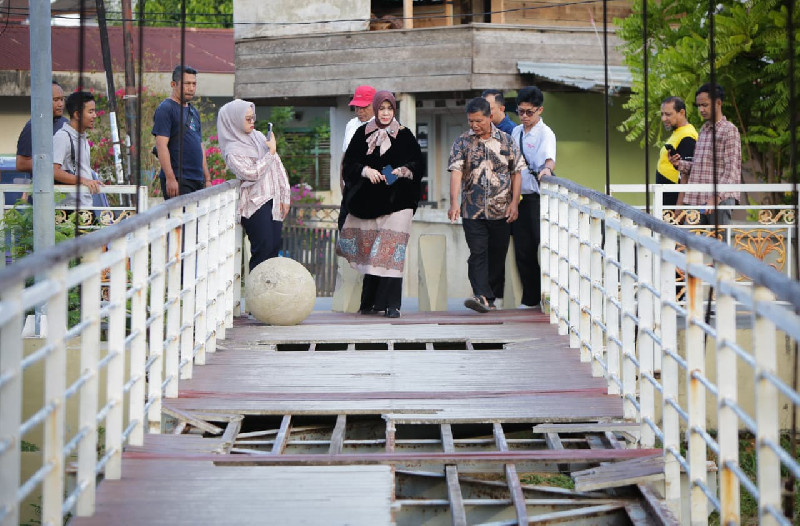 Renovasi Pedestrian Krueng Daroy Ditargetkan Rampung Akhir Oktober 2025