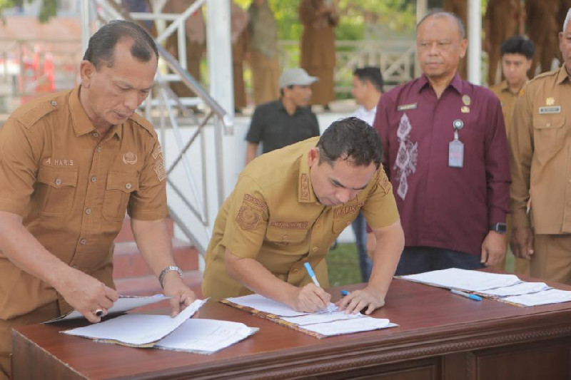 1.990 Calon PPPK Lhokseumawe Resmi Diangkat, Acara Berlangsung dengan Bahasa Aceh