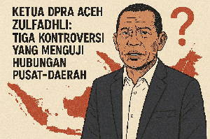 Ketua DPRA Aceh Zulfadhli: Tiga Kontroversi yang Menguji Hubungan Pusat–Daerah