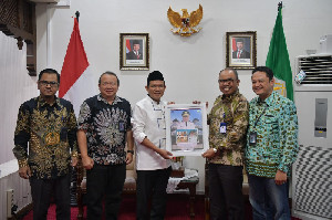 Terima Kunjungan PT POS, Wagub Ajak Sukseskan Program KDMP dan MBG di Aceh