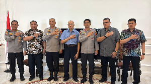 Kapolda Aceh bersama Wakapolda Silaturahmi ke Wali Nanggroe