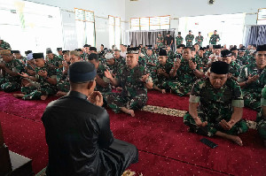 TNI Korem Lilawangsa Munajat, Doakan Negara dan Rakyat Indonesia Damai