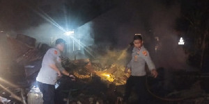 Akibat Bakar Sampah, Rumah Warga di Aceh Utara Ludes Terbakar