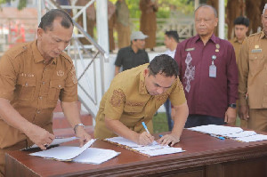 1.990 Calon PPPK Lhokseumawe Resmi Diangkat, Acara Berlangsung dengan Bahasa Aceh
