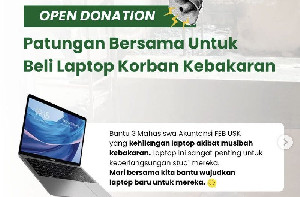Kebakaran Asrama USK, Rumah Amal Buka Donasi untuk Mahasiswi Terdampak