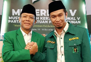 Hilman Metareum Ucapkan Selamat untuk Mardiono usai Terpilih jadi Ketum PPP