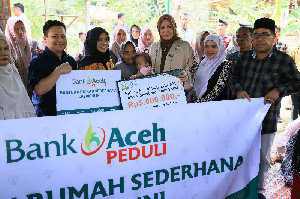 Kak Na Berikan Bantuan Rumah Layak Huni untuk Keluarga Kurir Korban Pembunuhan di Aceh Timur