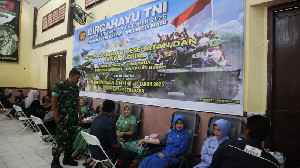 Beragam Bakti Sosial Korem Lilawangsa, 695 Kantong Darah Dikumpulkan