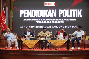 Fauzan Azima: Senjata Aceh Kini Bukan Laras Panjang Melainkan UUPA