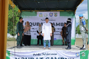 Empat Pelanggar Syariat Islam di Aceh Besar Jalani 6 dan 16 Kali Cambuk