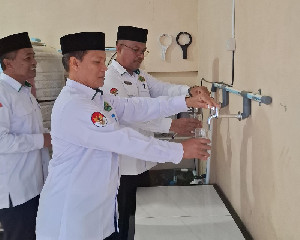 Peluncuran Program Air Isi Ulang “IE MAN Abdya", Dukung Madrasah Sehat