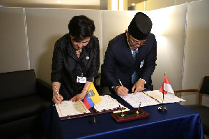 Indonesia-Ekuador Tingkatkan Kemitraan melalui Penandatanganan MoU Pelatihan Diplomatik